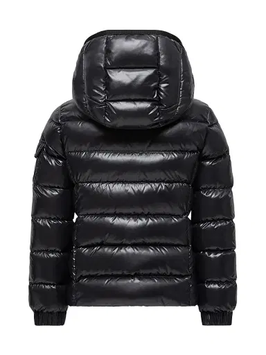 Moncler Little Girl's & Girl's Bady Zip Up Down Jacket - Black - Size 14 | Thumbnail 2 Moncler Little Girl's & Girl's Bady Zip Up Down Jacket - Black - Size 14 | Thumbnail 2