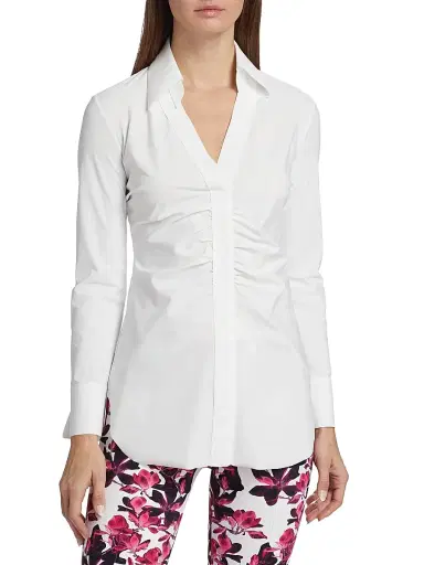 Chiara Boni La Petite Robe Women's Shohreh Ruched Top | Thumbnail 3
