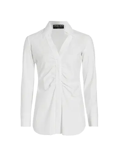 Chiara Boni La Petite Robe Women's Shohreh Ruched Top | Thumbnail 1