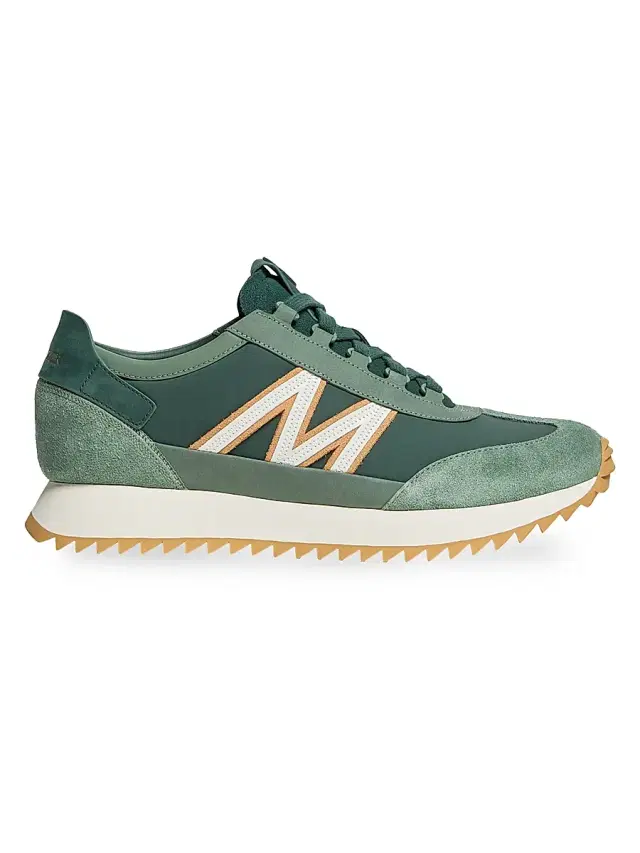 Men's Pacey2 Sneakers in Suede & Nubuck - Green Men's Pacey2 Sneakers in Suede & Nubuck - Green