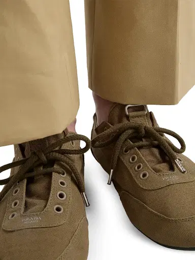 Prada Men's Collapse Canvas Sneakers | Thumbnail 6 Prada Men's Collapse Canvas Sneakers | Thumbnail 6