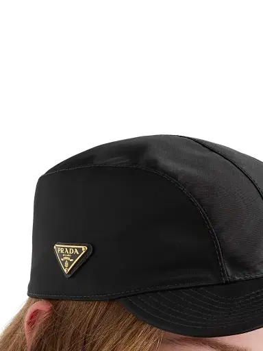 Prada Women's Re-Nylon Baseball Cap - Black - Size Small | Thumbnail 4