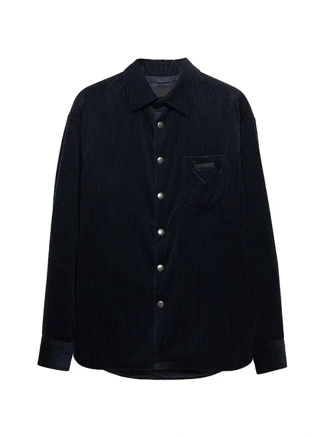 Men's Corduroy Shirt - Blue