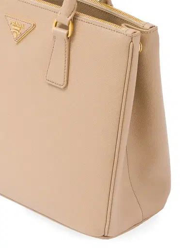 Prada Women's Large Galleria Saffiano Leather Top Handle Bag - Beige Khaki | Thumbnail 7 Prada Women's Large Galleria Saffiano Leather Top Handle Bag - Beige Khaki | Thumbnail 7