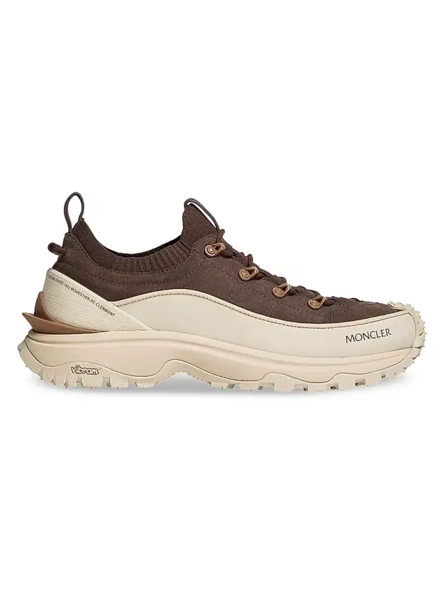Women's Trailgrip Lite3 Sneakers in Nubuck and Suede - Brown Beige