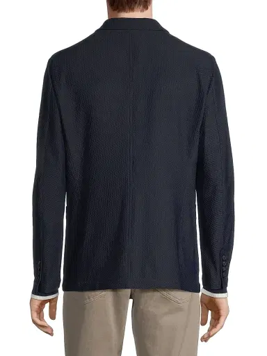 Giorgio Armani Men's Peak-Lapel Two-Button Blazer | Thumbnail 5 Giorgio Armani Men's Peak-Lapel Two-Button Blazer | Thumbnail 5