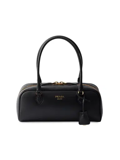 Prada Women's Leather Top-Handle Bag | Thumbnail 1 Prada Women's Leather Top-Handle Bag | Thumbnail 1