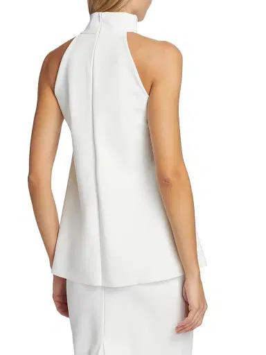 Chiara Boni La Petite Robe Women's Tiffy Halter Blouse | Thumbnail 5 Chiara Boni La Petite Robe Women's Tiffy Halter Blouse | Thumbnail 5