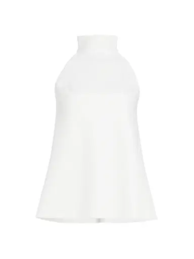 Chiara Boni La Petite Robe Women's Tiffy Halter Blouse | Thumbnail 1 Chiara Boni La Petite Robe Women's Tiffy Halter Blouse | Thumbnail 1