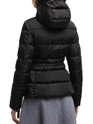 Moncler Women's Avoce Fitted Down Jacket - Black | Thumbnail 3