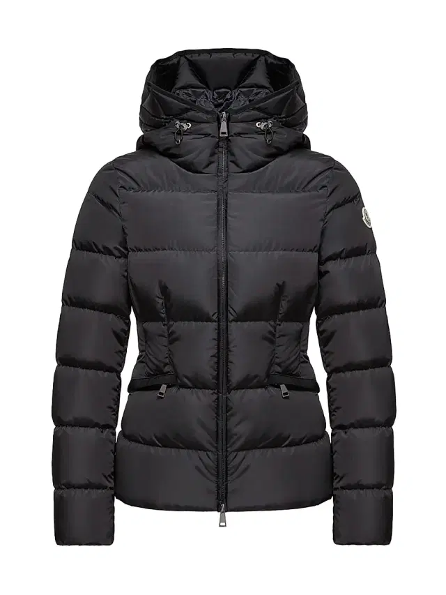 Women's Avoce Fitted Down Jacket - Black