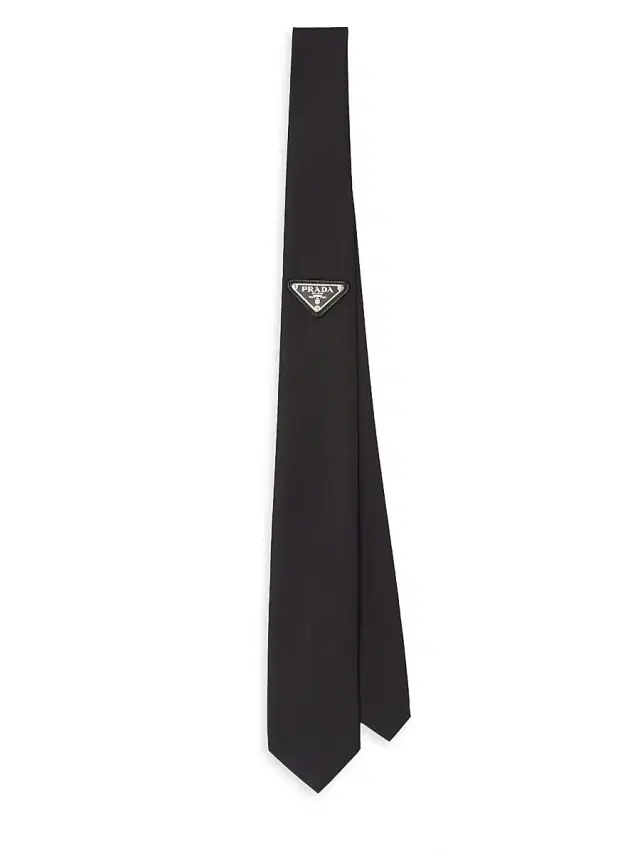 Prada Men's Re-Nylon Tie - Black