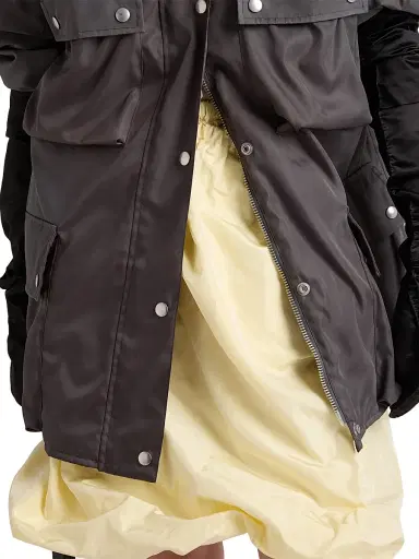 Prada Women's Technical Taffeta Skirt | Thumbnail 4 Prada Women's Technical Taffeta Skirt | Thumbnail 4