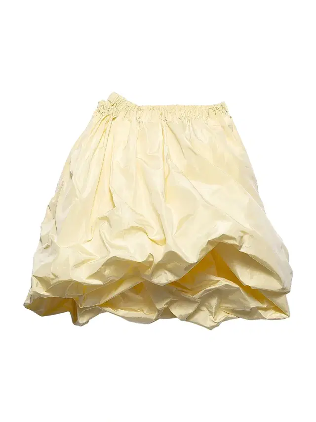 Prada Women's Technical Taffeta Skirt - Yellow