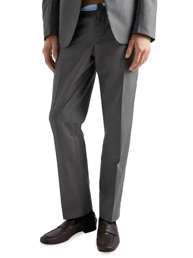 Prada Men's Single-Breasted Silk Suit - Grey - Size 40 | Thumbnail 5 Prada Men's Single-Breasted Silk Suit - Grey - Size 40 | Thumbnail 5