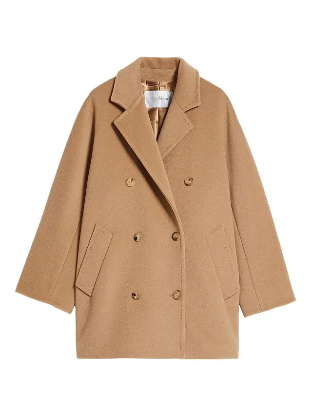 Max Mara Women's Short 101801 Icon Coat - Camel