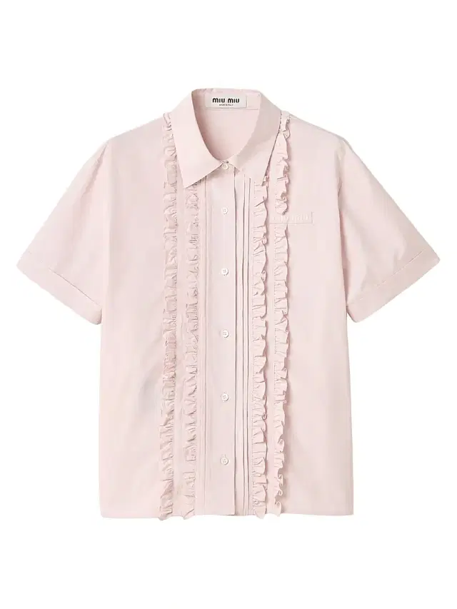 Miu Miu Women's Poplin Shirt - Pink