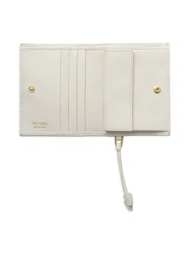 Prada Women's Leather Wallet - White | Thumbnail 2 Prada Women's Leather Wallet - White | Thumbnail 2