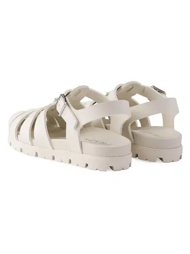 Prada Men's Rubber Fisherman Sandals - Beige Khaki - Size 8.5 | Thumbnail 3 Prada Men's Rubber Fisherman Sandals - Beige Khaki - Size 8.5 | Thumbnail 3