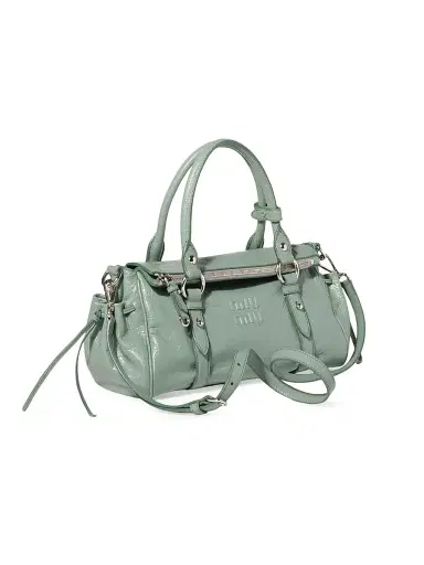 Miu Miu Women's Nappa Leather Top Handle Bag | Thumbnail 2 Miu Miu Women's Nappa Leather Top Handle Bag | Thumbnail 2
