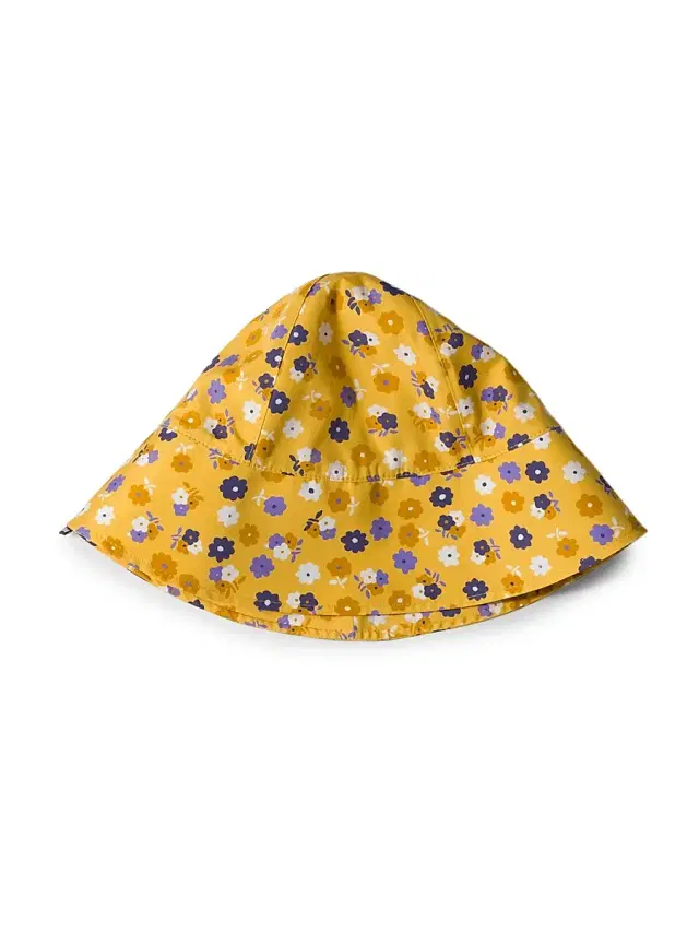 Women's Poplin Bucket Hat - Yellow