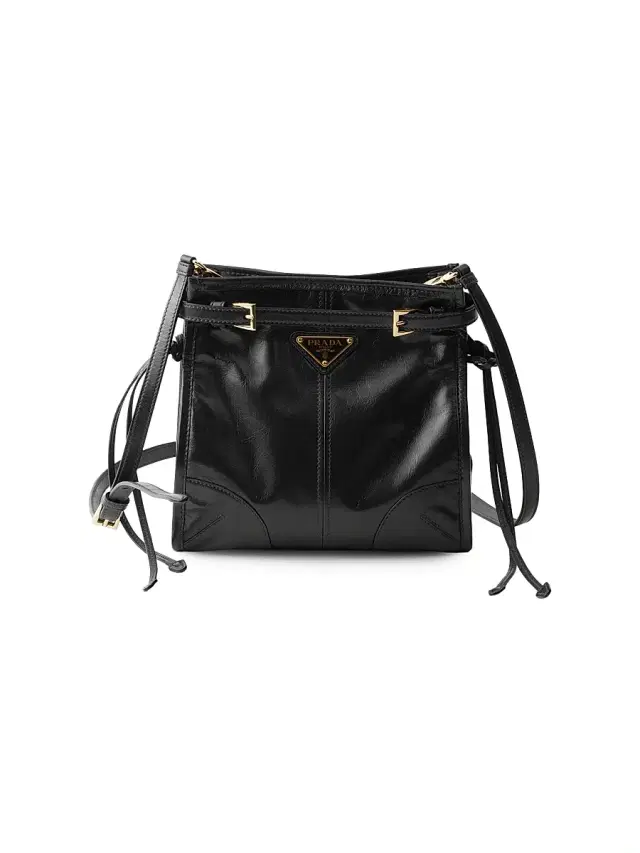 Women's  Bonnie Leather Mini Shoulder Bag - Black