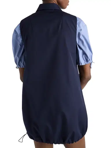 Prada Women's Poplin Mini-Dress | Thumbnail 5 Prada Women's Poplin Mini-Dress | Thumbnail 5