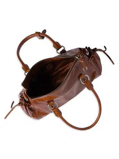 Miu Miu Women's Glossy Leather Top Handle Bag | Thumbnail 4 Miu Miu Women's Glossy Leather Top Handle Bag | Thumbnail 4