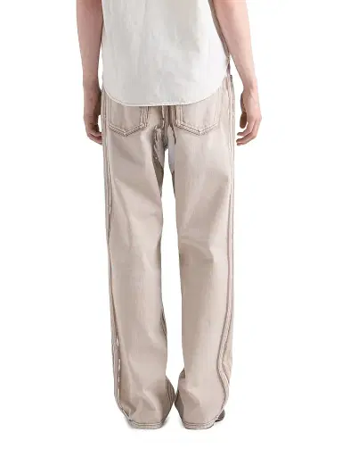 Prada Men's Bull Denim Five-Pocket Jeans - Brown - Size 34 | Thumbnail 4 Prada Men's Bull Denim Five-Pocket Jeans - Brown - Size 34 | Thumbnail 4