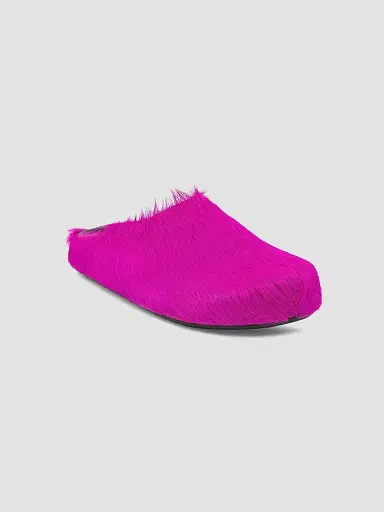 Marni Men's Fussbett Sabot Mules - Fuchsia - Size 12 | Thumbnail 2 Marni Men's Fussbett Sabot Mules - Fuchsia - Size 12 | Thumbnail 2