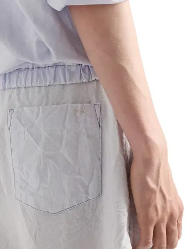 Prada Men's Chambray Bermudas - Blue - Size Medium | Thumbnail 4
