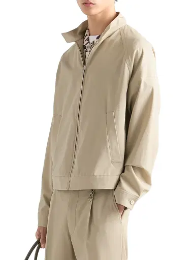 Prada Men's Cotton Jacket | Thumbnail 2 Prada Men's Cotton Jacket | Thumbnail 2