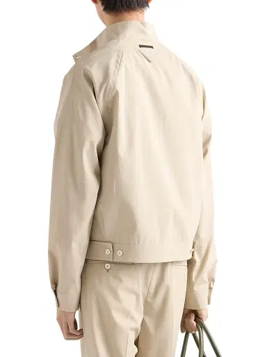Prada Men's Cotton Jacket | Thumbnail 3 Prada Men's Cotton Jacket | Thumbnail 3