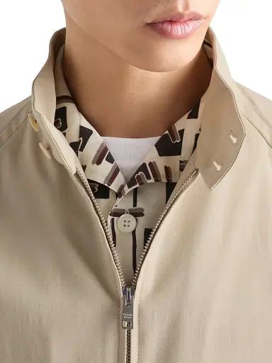 Prada Men's Cotton Jacket | Thumbnail 5 Prada Men's Cotton Jacket | Thumbnail 5