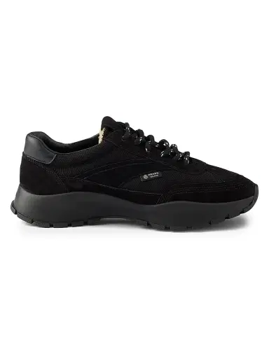 Prada Women's Mesh Fabric and Suede Sneakers - Black - Size 11 | Thumbnail 1