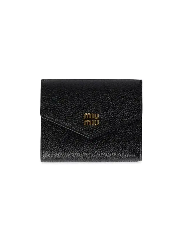 Miu Miu Women's  Leather Wallet - Black