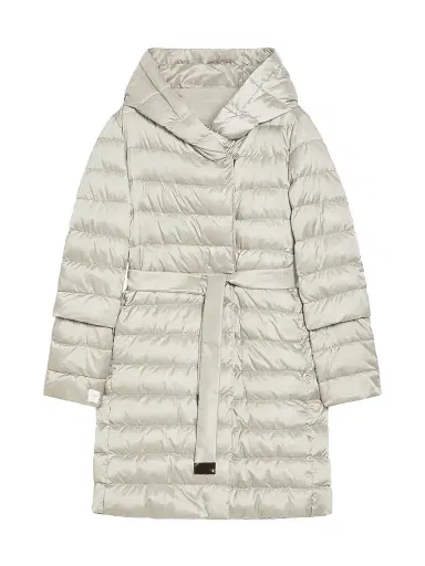 Max Mara Women's Reversible Down Jacket in Water Repellent Satin | Thumbnail 1 Max Mara Women's Reversible Down Jacket in Water Repellent Satin | Thumbnail 1