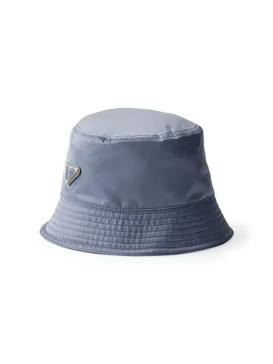 Prada Women's Re-Nylon Bucket Hat - Blue Gold - Size Medium | Thumbnail 1