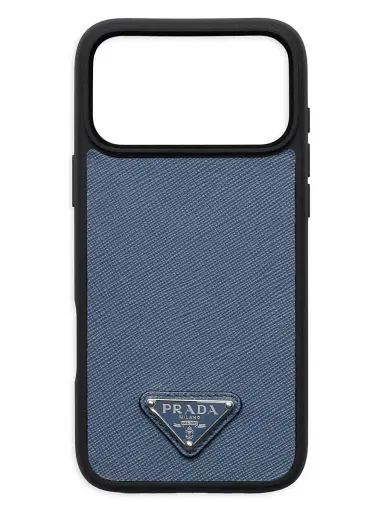 Prada Saffiano Leather Case for iPhone 17 Pro Max | Thumbnail 1 Prada Saffiano Leather Case for iPhone 17 Pro Max | Thumbnail 1