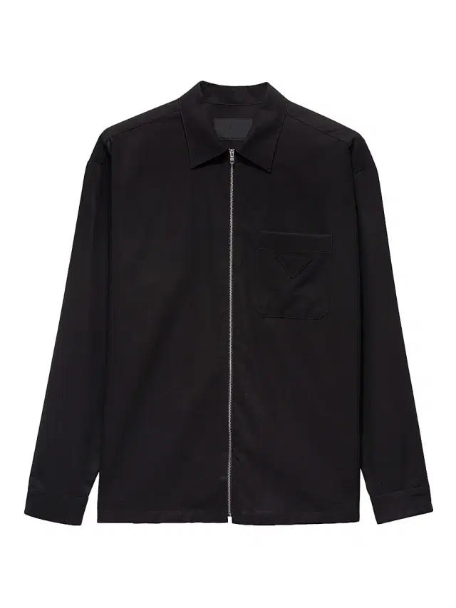 Prada Men's Cotton Shirt - Black