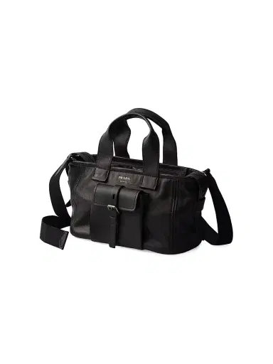 Prada Women's Route Leather Tote Bag | Thumbnail 2 Prada Women's Route Leather Tote Bag | Thumbnail 2