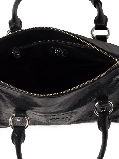 Miu Miu Women's Nappa Leather Top Handle Bag | Thumbnail 4