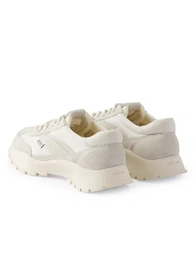 Prada Women's Mesh Fabric and Suede Sneakers | Thumbnail 3 Prada Women's Mesh Fabric and Suede Sneakers | Thumbnail 3