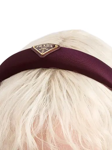 Prada Women's Re-Nylon Headband | Thumbnail 2
