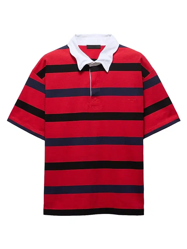 Men's Short-Sleeved Cotton Polo Shirt - Red