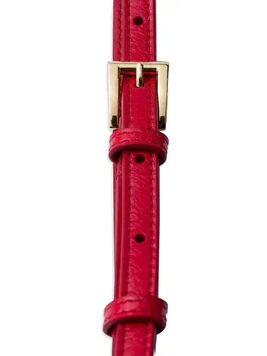 Prada Women's Leather Belt - Red | Thumbnail 3