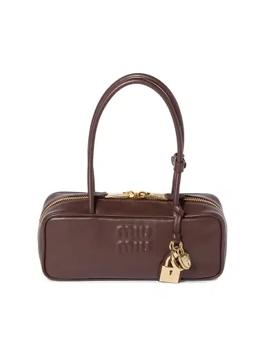 Miu Miu Women's Beau Leather Shoulder Bag | Thumbnail 1 Miu Miu Women's Beau Leather Shoulder Bag | Thumbnail 1