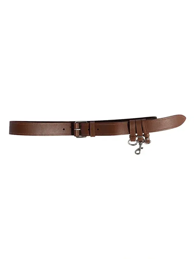 Miu Miu Women's Leather Belt - Brown