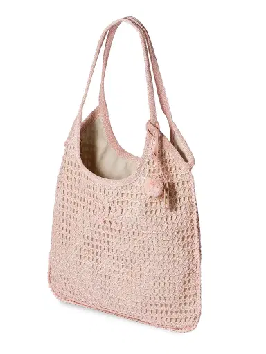 Miu Miu Women's Ivy Raffia Crochet Shoulder Bag | Thumbnail 2 Miu Miu Women's Ivy Raffia Crochet Shoulder Bag | Thumbnail 2