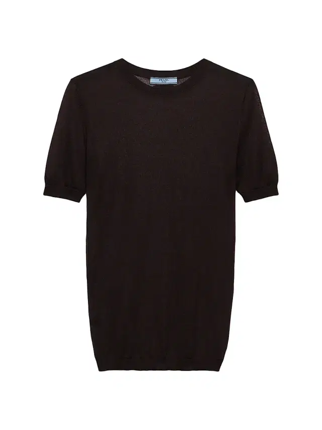 Women's Cashmere and Silk Crew-Neck Sweater - Brown